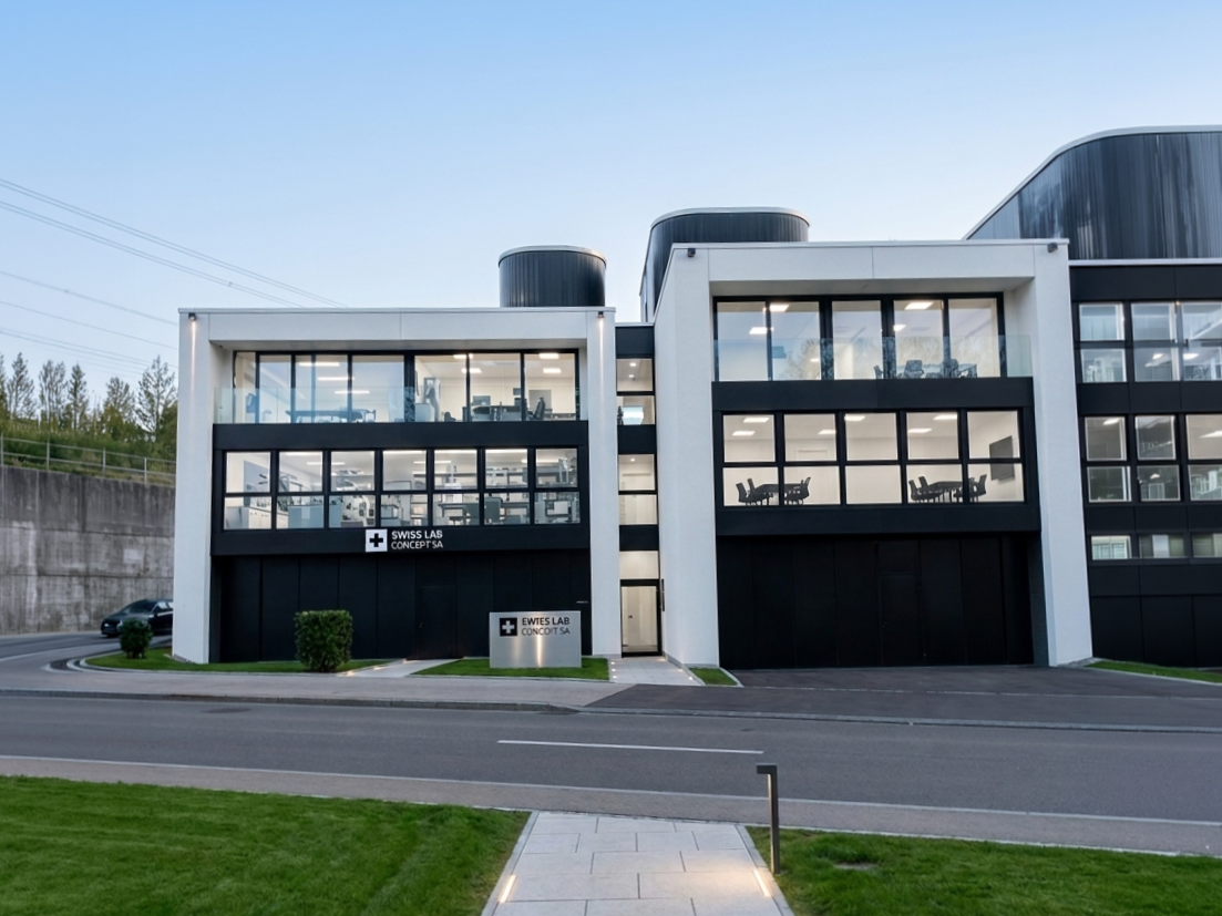 Swiss watch manufacturer Swiss Lab Concept SA factory in Mendrisio, Switzerland