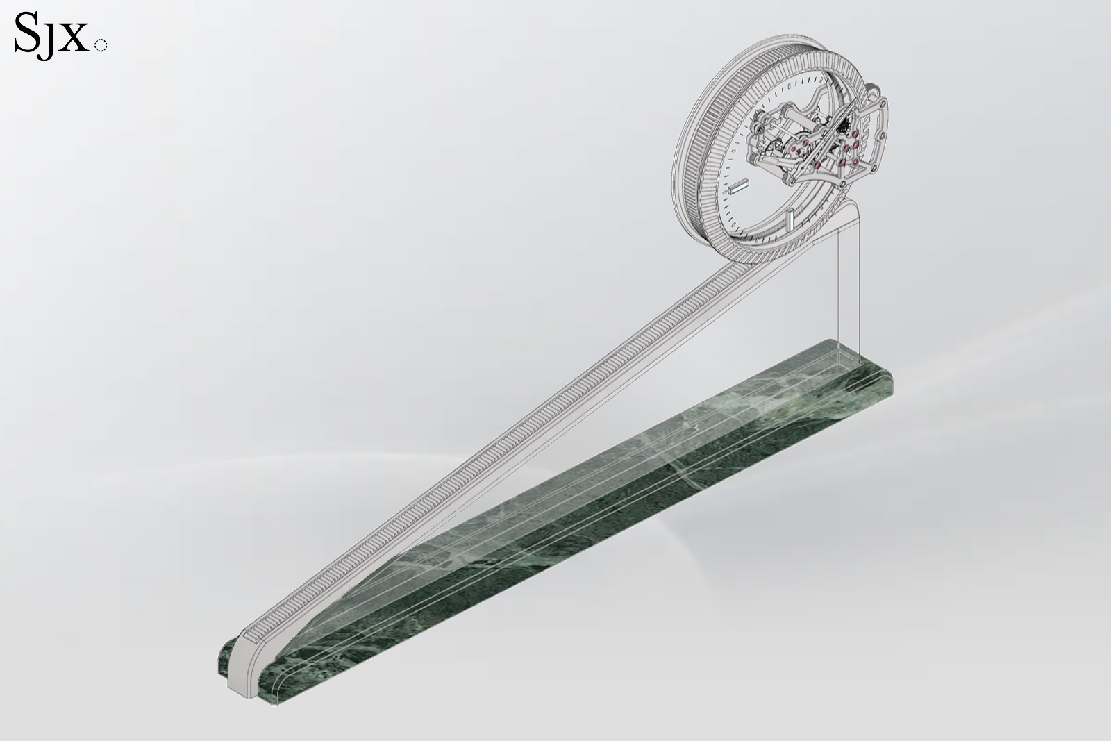 Rolex's Inclined Plane Clock: What a Gravity-Driven Rolling Mechanism Demands from Precision Manufacturing